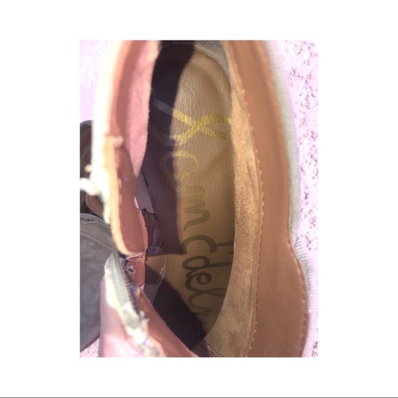 Sam Edelman Petty Ankle Suede Booties - Picture 3 of 8